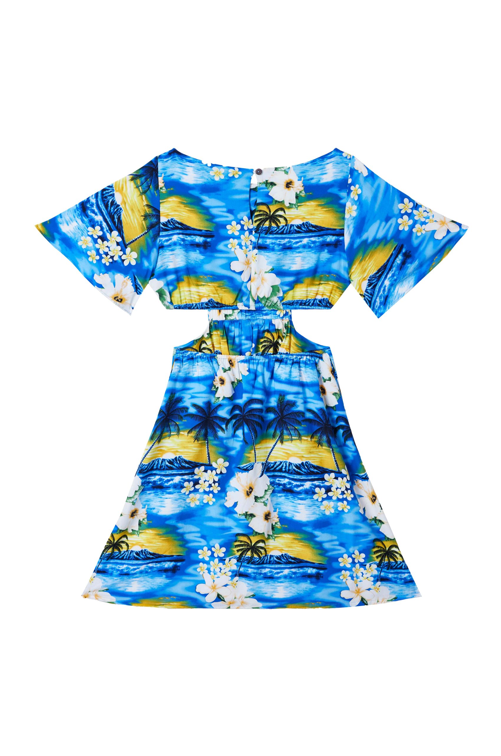 Sabrina Bell-Sleeve Dress